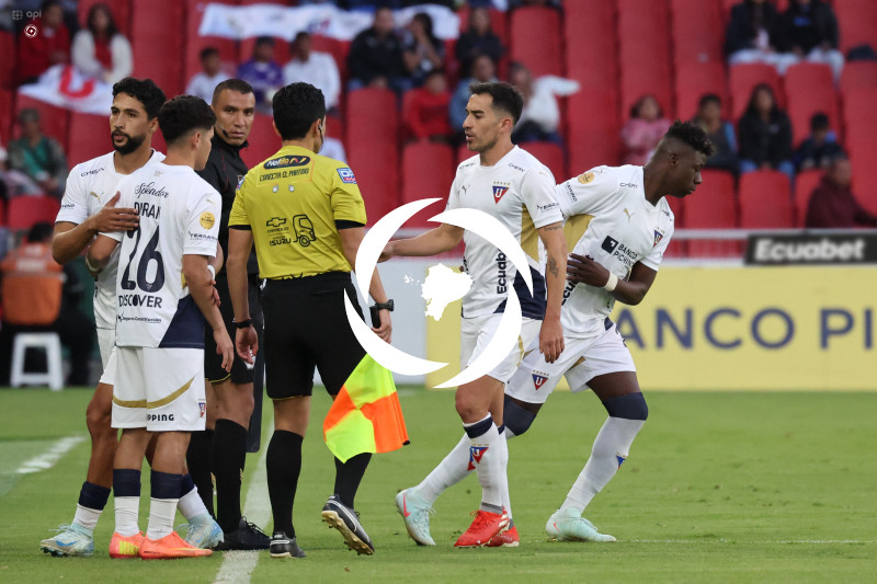 FBL LIGA ECUABET LIGA DE QUITO LDU VS MACARÃ